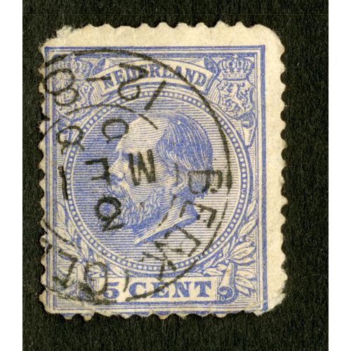 Timbre Oblitéré Nederland, 5 Cent