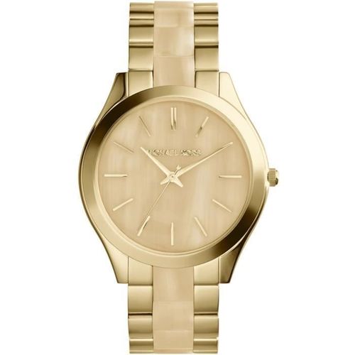 Montre Femme Mkors Slim Runway Mk4285. Classique.
