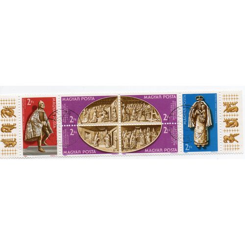 Hongrie- Bloc Feuillet Oblitéré- N°2840/45