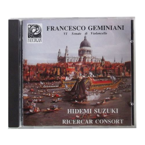 Francesco Geminiani /Vi Sonate Di Violoncello E Basso Continuo / Opera V