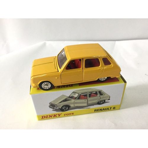 Dinky Toys 1416 - Renault 6 Yellow 1:43-Atlas