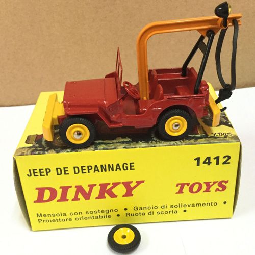 Dinky Toys 25p Studebaker Camionnette & 25s Remorque 2 Roues 1:43-Atlas