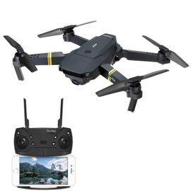 Dotopon® Eachine E58 Wifi Fpv With 2mp Wide Angle Camera High Hold Mode Foldable Rc Drone Quadcopter Rtf - 2.0mp Wide Angle Three Batteries With Storage Bag
