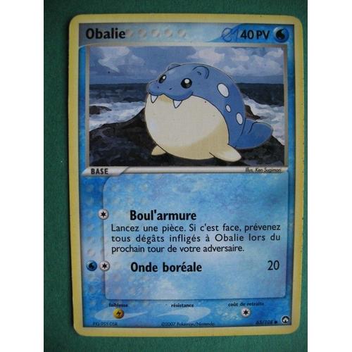 Carte Pokemon - Obalie - 65/108 - Ex - Gardiens Du Pouvoir - 2007 - M2