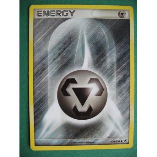 Carte Pokemon - Energie Métal - 130/130 - Diamant Et Perle - 2007 - M2