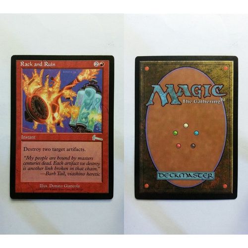 Magic The Gathering - Perte Et Fracas / Rack And Ruin