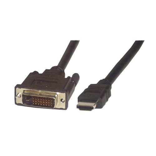 MCL - Câble adaptateur - liaison double - HDMI mâle pour DVI-D mâle - 2 m