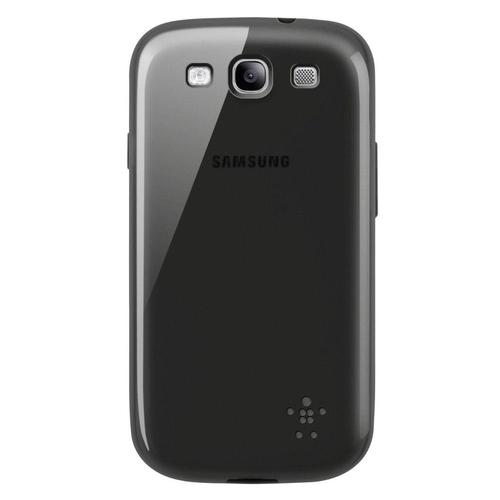 Belkin Grip Sheer - Étui Pour Téléphone Portable - Polyuréthanne Thermoplastique (Tpu) - Noir - Pour Samsung Galaxy S Iii