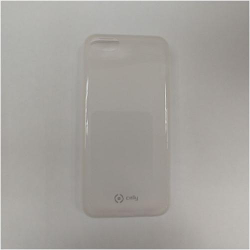 Coque Silicone Translucide Celly Pour Iphone 5c De Couleur Transparente