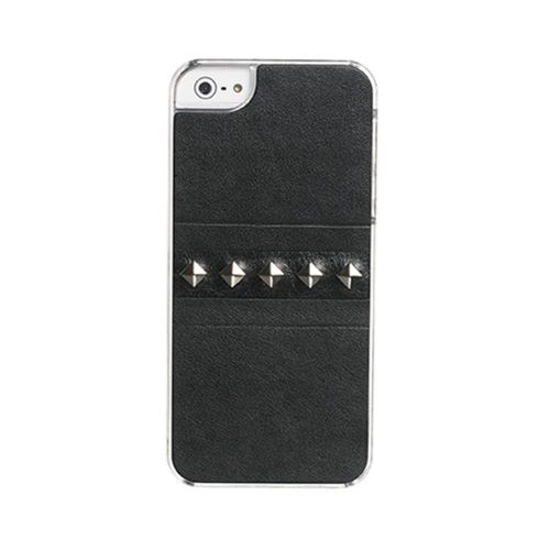 Coque Rigide Celly Modele Glamme De Couleur Noir Pour Iphone 5 / 5s / Se