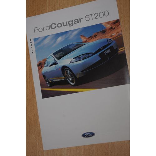 Ford Cougar St 200 / St200 Coupé - 1999 - Documentation Automobile Pub Auto