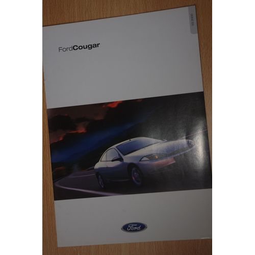 Ford Cougar Coupé - 2000 - Documentation Automobile Pub Auto - Edition 2000 - Allemand
