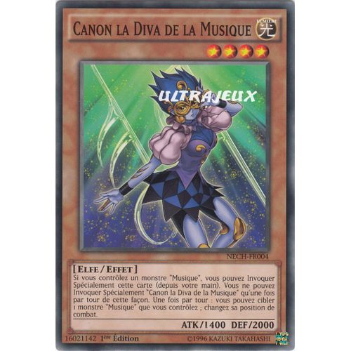 Yu-Gi-Oh! - Nech-Fr004 - Canon La Diva De La Musique - Commune