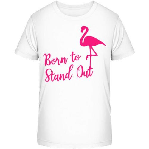 Flamingo Born To Stand Out, T-Shirt Bio Enfant Stanley Stella 2.0