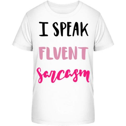 I Speak Fluent Sarcasm, T-Shirt Bio Enfant Stanley Stella 2.0