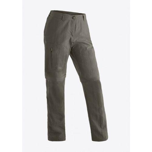 Maier Sports Nicole Zip Off Pant - Pantalon Randonnée Convertible Femme Teak 44 - 44