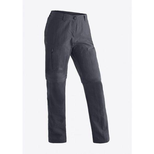 Maier Sports Nicole Zip Off Pant - Pantalon Randonnée Convertible Femme Graphite 44 - 44