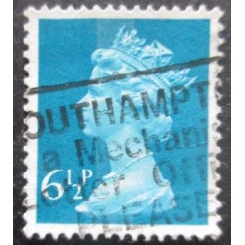 Royaume-Uni N°733a Bande Centrale Oblitéré