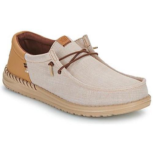 Chaussures Hey Dude Wally Funk Nylon Craft Beige