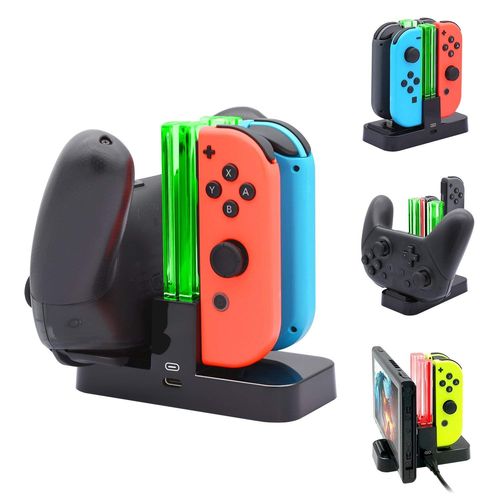 Chargeur De Contrôleur Pour Nintendo Switch,Switch Joy-Con Et Pro Controller
