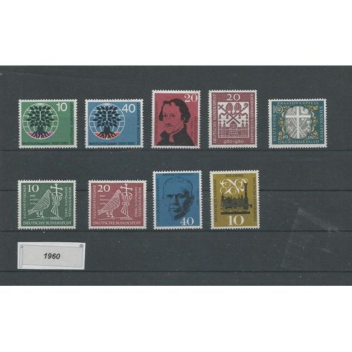 Allemagne - Timbres De 1960 - Ref. 24.