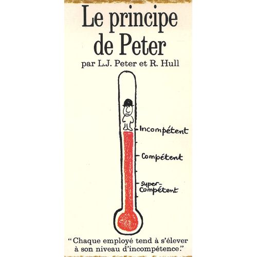 Le Principe De Peter Ou Pourquoi Tout Va Toujours Mal.