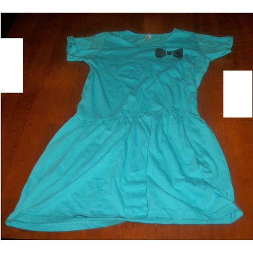 Robe Bleu Taille 12-14 Ans Noeud Papillon Basic Collection .
