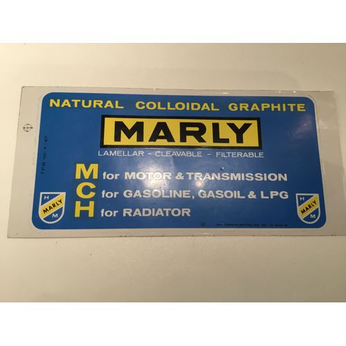 Autocollant Marly Natural Colloïdal Graphite ( 20 X 11 Cm )