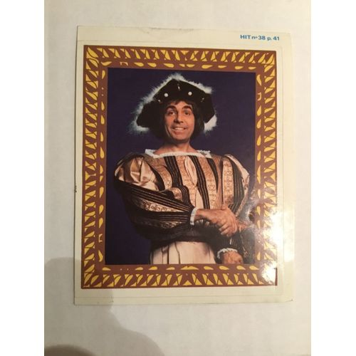 Autocollant Roger Pierre Années 70 ( 10 X 9 Cm )