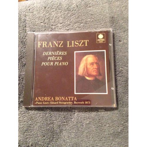 Franz Liszt Dernieres Pieces Pour Piano