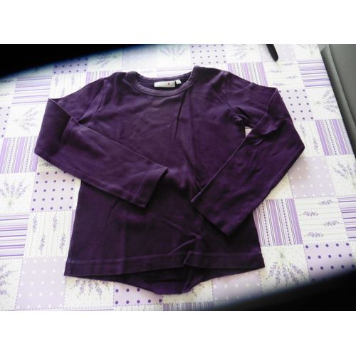 T Shirt Ml Violet Fille 9 Ans