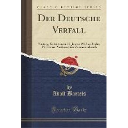 Bartels, A: Deutsche Verfall