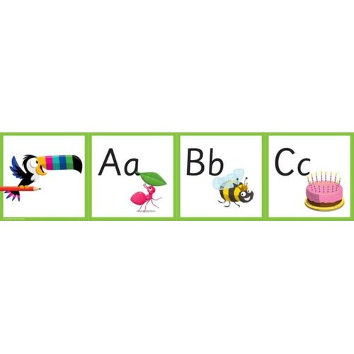 Penpals For Handwriting Alphabet Wall Frieze
