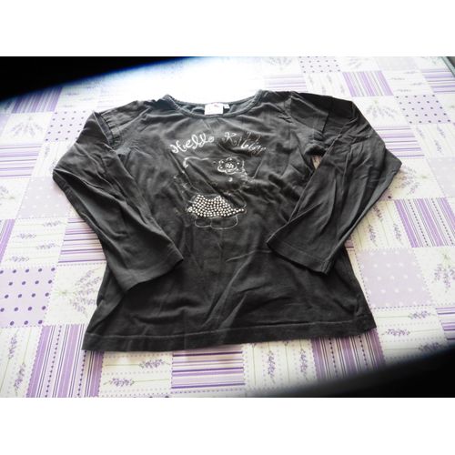 T Shirt Manches Longues Hello Kitty