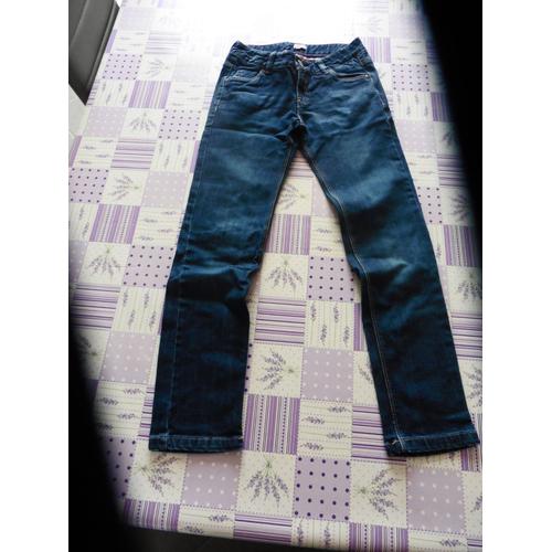 Jean Fille Bleu Slim 9 / 10 Ans Tex