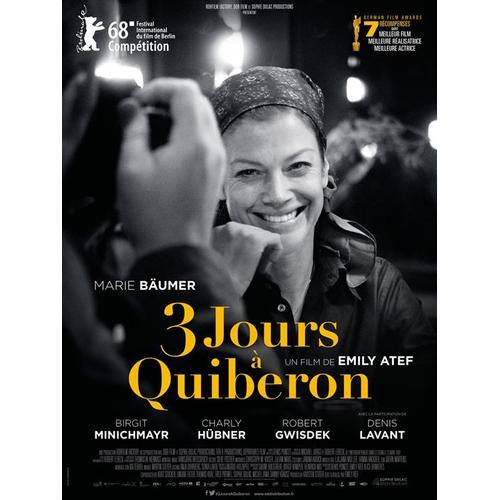 3 Jours À Quiberon - 2018 - Marie Bäumer, Birgit Minichmayr - 116x156cm - Affiche Cinéma Originale - Envoi Plié