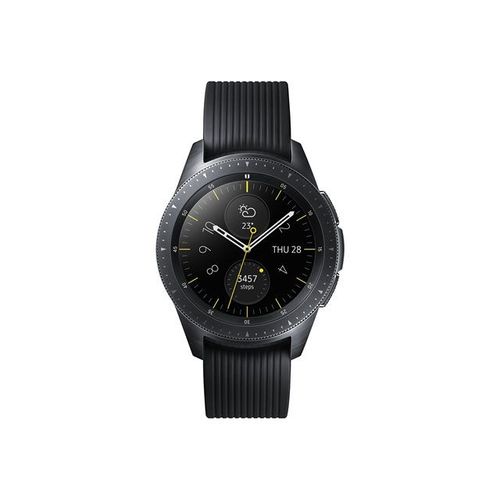 Samsung Galaxy Watch - 42 Mm - Noir - Montre Intelligente Avec Bande - Silicone - Affichage 1.2" - 4 Go - Wi-Fi, Lte, Nfc, Bluetooth - 4g - Telekom - 49 G
