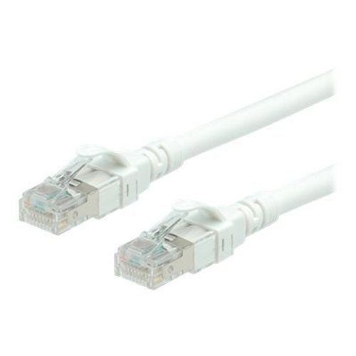 Roline - Cordon de raccordement - RJ-45 (M) pour RJ-45 (M) - 5 m - UTP - CAT 6 - sans halogène, moulé, bloqué - blanc