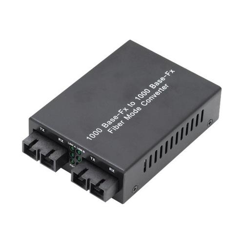 DIGITUS Professional DN-82124 - Convertisseur de support - 1GbE - 1000Base-SX - SC multi-mode / mode unique SC - jusqu'à 20 km - 850 nm / 1310 nm