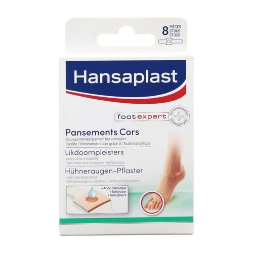 Hansaplast 8 Pansements A Cors A L'acide Salicylique