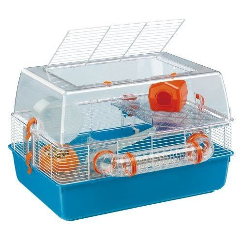 Ferplast - Duna Fun / 57921499 - Cage Pour Hamsters - Complètement Équipée - 55 X 39 X 37.5 Cm