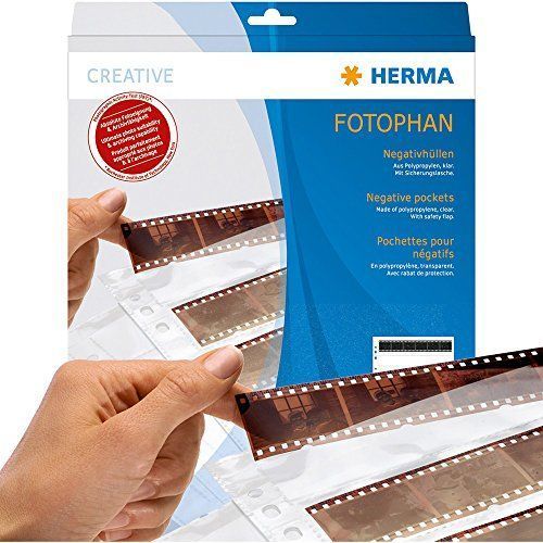 Herma 7769 Pack De 100 Pochettes Négatifs Pour 4 Pellicules (Import Allemagne)