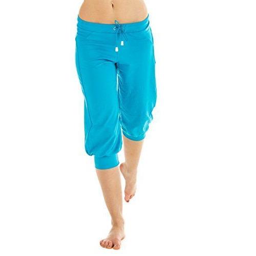 Winshape Wbe5 Pantalon D'entraînement 3/4 Pour Femme L Turquoise - Turquoise