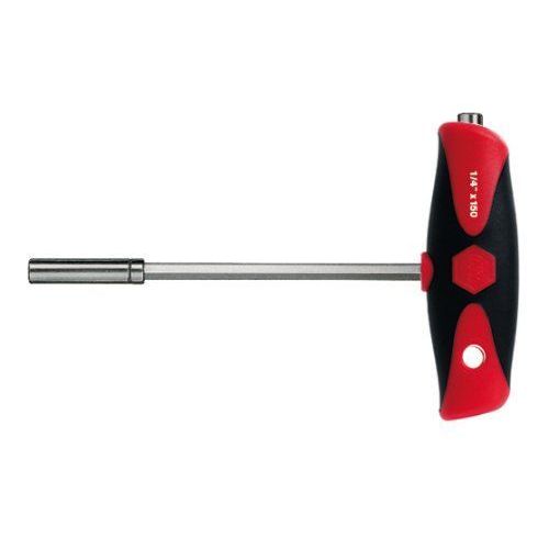 "Tournevis porte-embout, magnétique Wiha 26179 Standard magnetic 388DS 1/4"" (6.3 mm) 150 mm N/A"