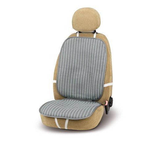 Bottari 12156 Paper Couvre Siège Universel En Fibre De Raphia, 100% Naturel Et Respirant, Gris