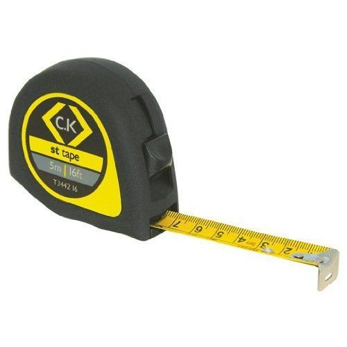 Mètre-ruban 5 m acier C.K. T3442 16