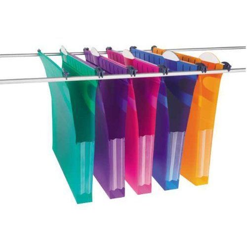Rexel Multifile Extra Dossiers Suspendus, A4, 300 Feuilles, Lot De 10 (Assortis)