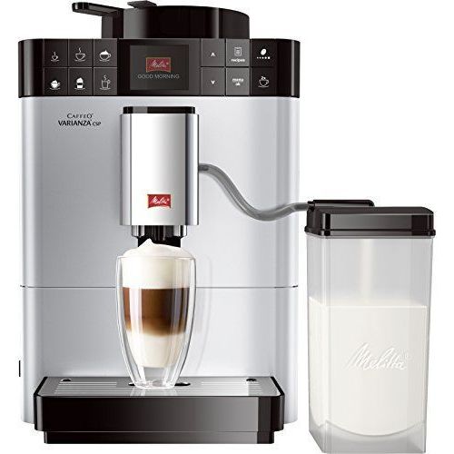 Melitta CAFFEO Varianza CSP - Machine à café automatique avec buse vapeur Cappuccino - 15 bar - argent