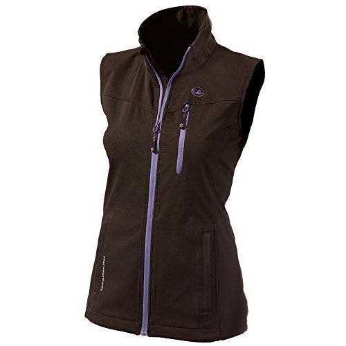 Ultrasport Athina / 10099 Veste Softshell Sans Manches Femme Noir/Violet Xs