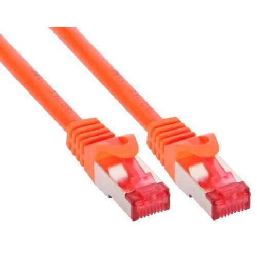 Patchkabel - S/FTP (PiMf) - Cat.6 - orange - 20m